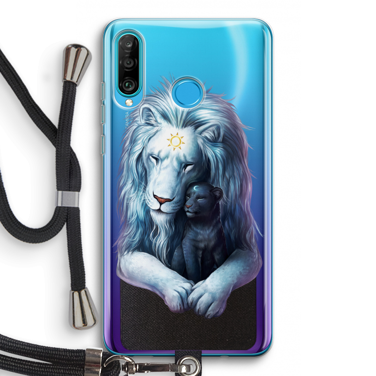 Child Of Light: Huawei P30 Lite Transparant Hoesje met koord