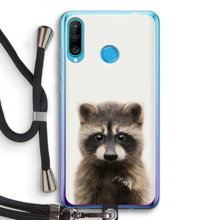 Rocco: Huawei P30 Lite Transparant Hoesje met koord