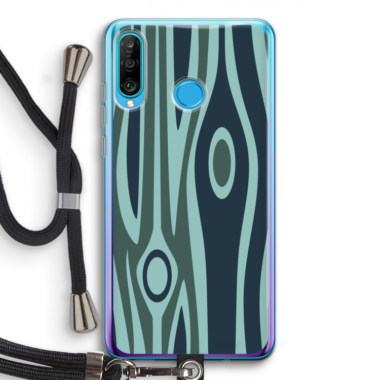 Bast B: Huawei P30 Lite Transparant Hoesje met koord