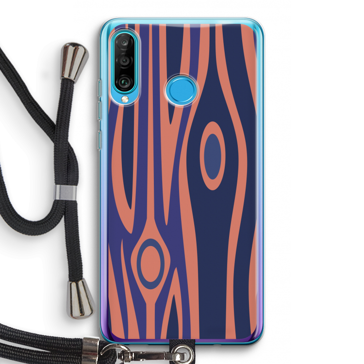 Bast A: Huawei P30 Lite Transparant Hoesje met koord