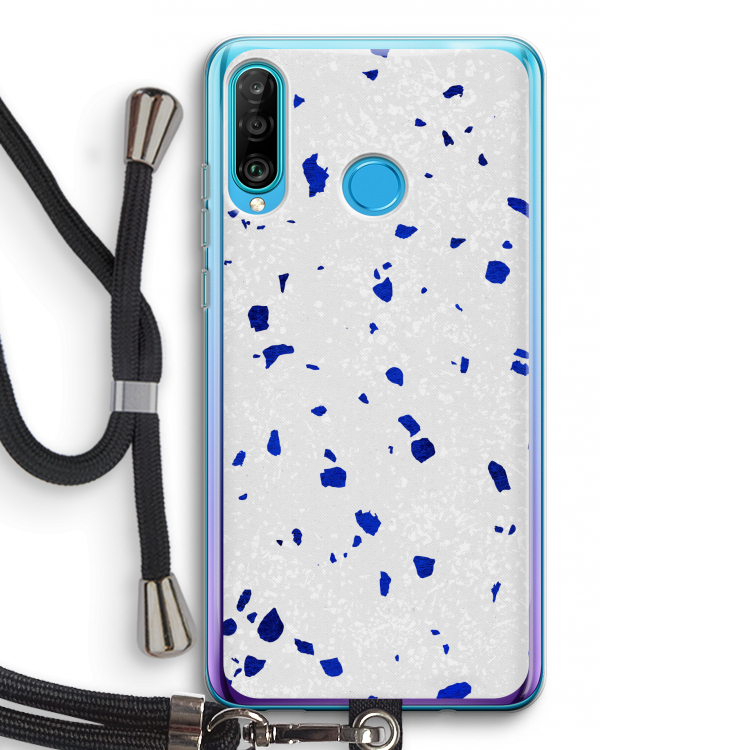 Terrazzo N°5: Huawei P30 Lite Transparant Hoesje met koord