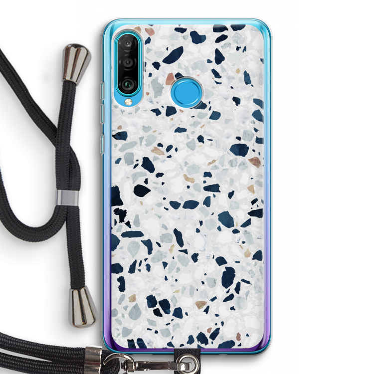 Terrazzo N°1: Huawei P30 Lite Transparant Hoesje met koord