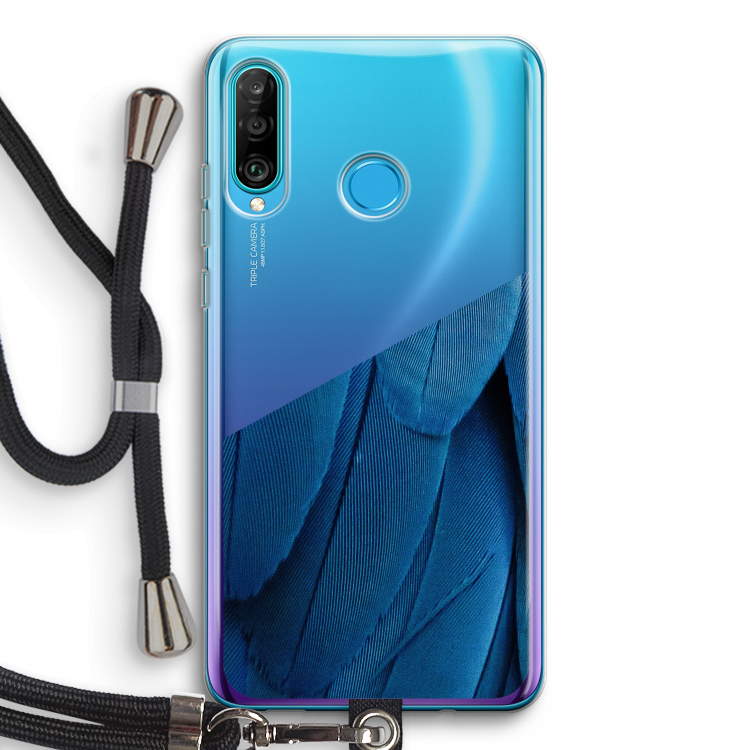 Pauw: Huawei P30 Lite Transparant Hoesje met koord