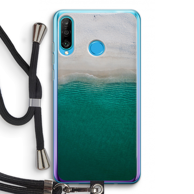 Stranded: Huawei P30 Lite Transparant Hoesje met koord