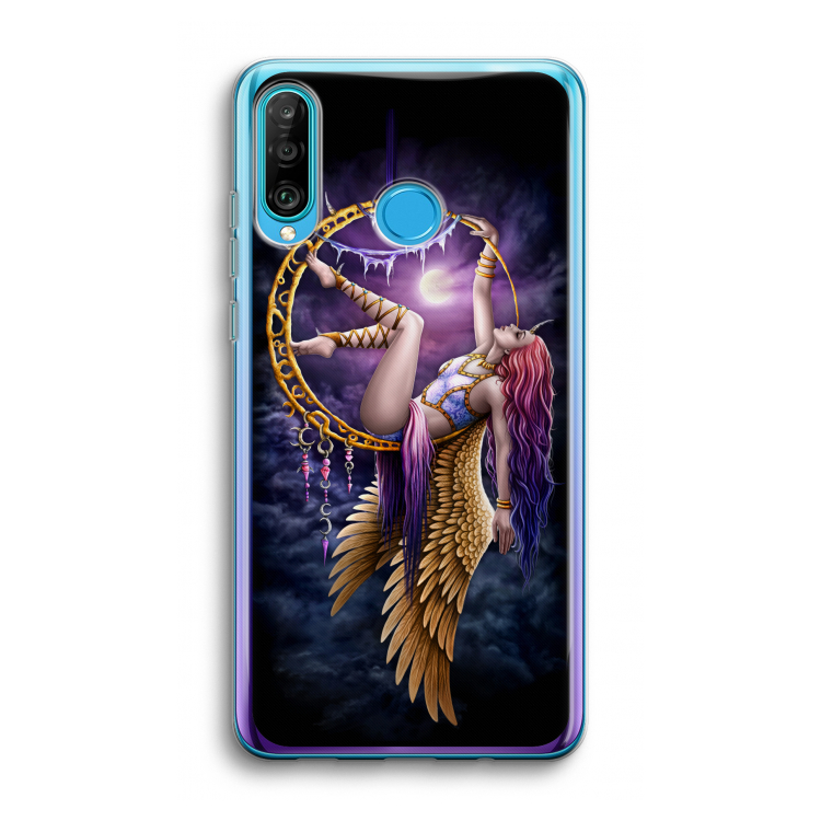 Aerial Angel: Huawei P30 Lite Transparant Hoesje