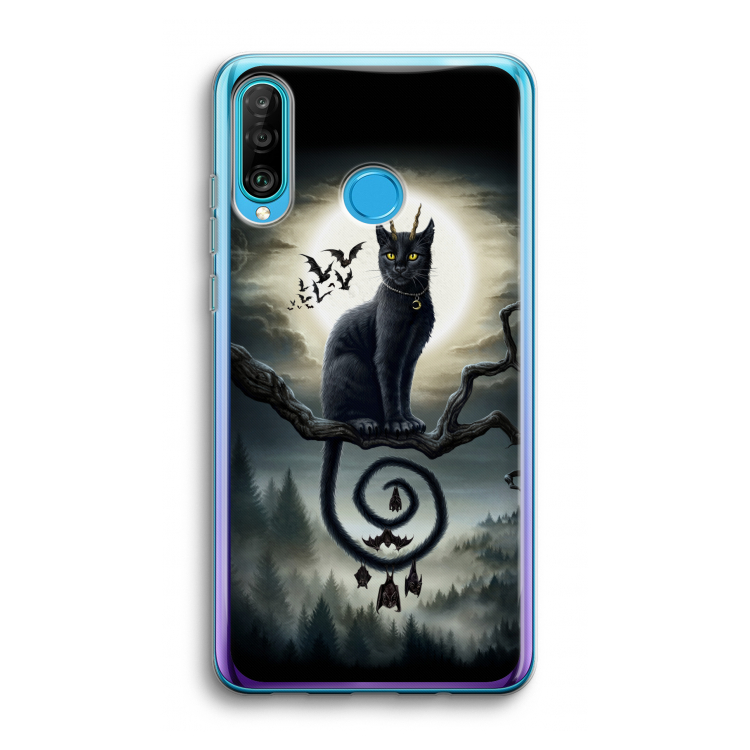 Moonlight Companions: Huawei P30 Lite Transparant Hoesje