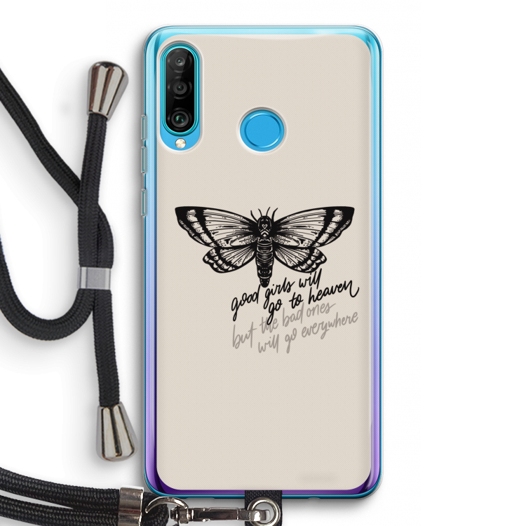 Good or bad: Huawei P30 Lite Transparant Hoesje met koord