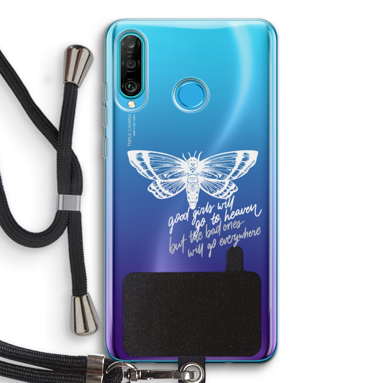 Good or bad: Huawei P30 Lite Transparant Hoesje met koord