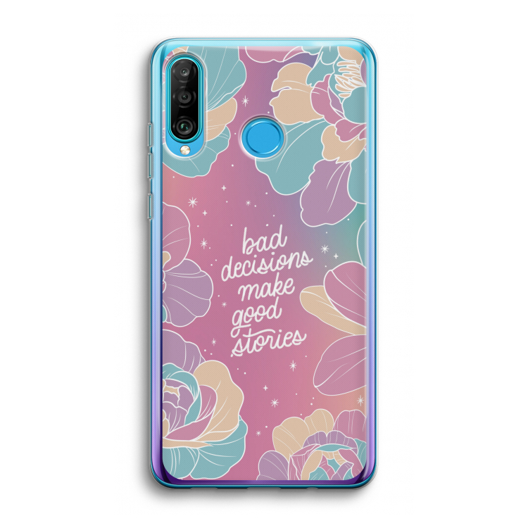Good stories: Huawei P30 Lite Transparant Hoesje