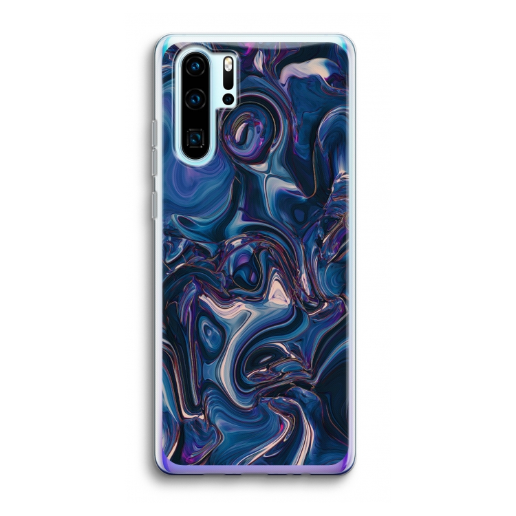 Mirrored Mirage: Huawei P30 Pro Transparant Hoesje