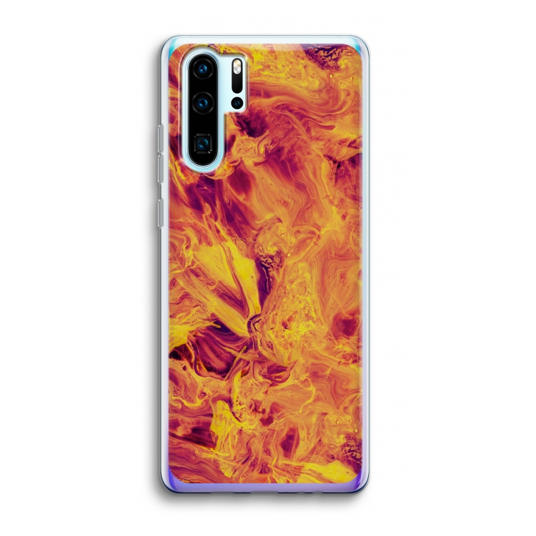 Eternal Fire: Huawei P30 Pro Transparant Hoesje