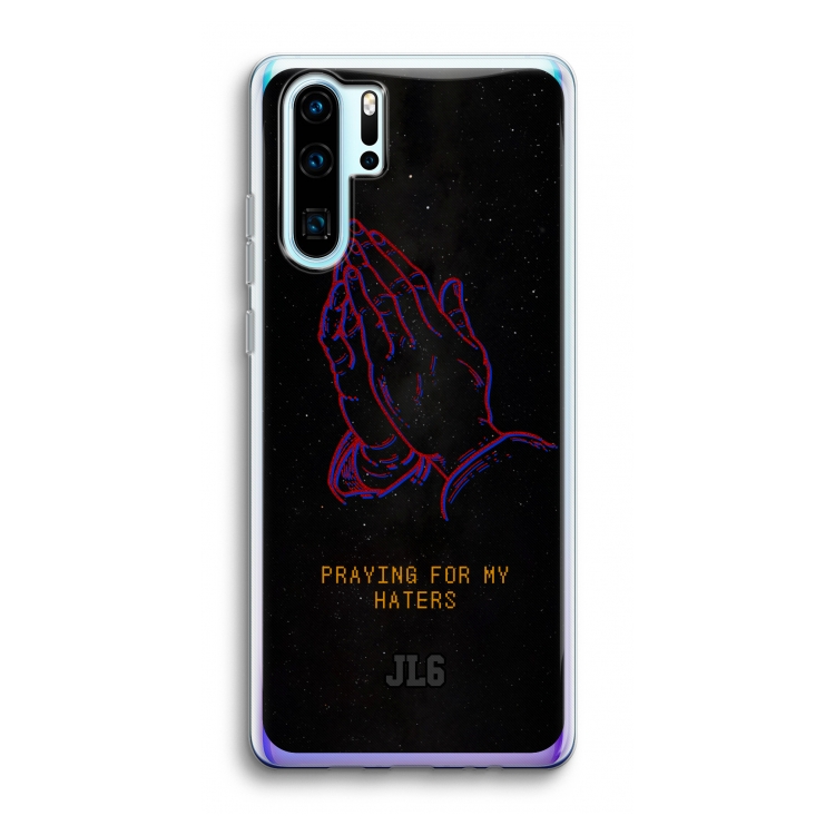 Praying For My Haters: Huawei P30 Pro Transparant Hoesje