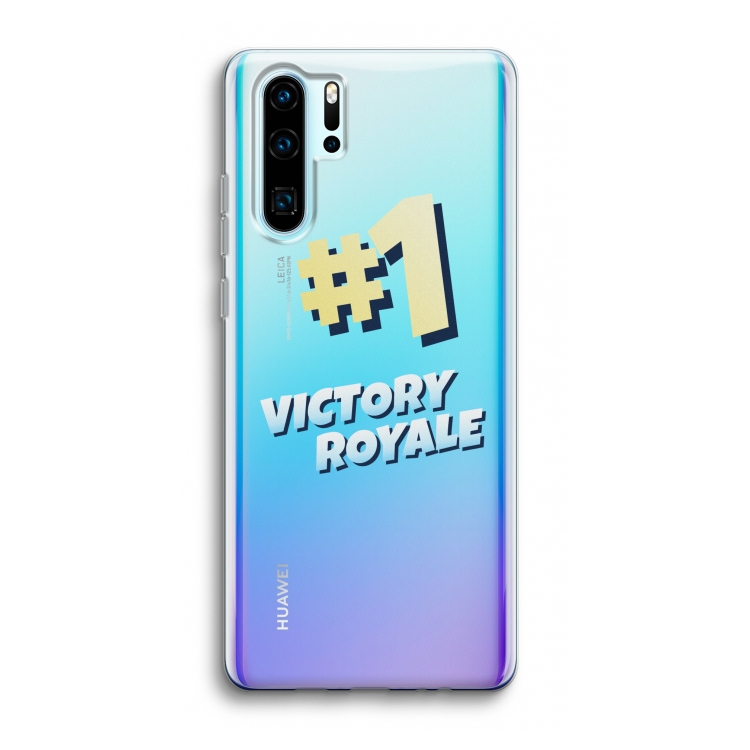 Victory Royale: Huawei P30 Pro Transparant Hoesje