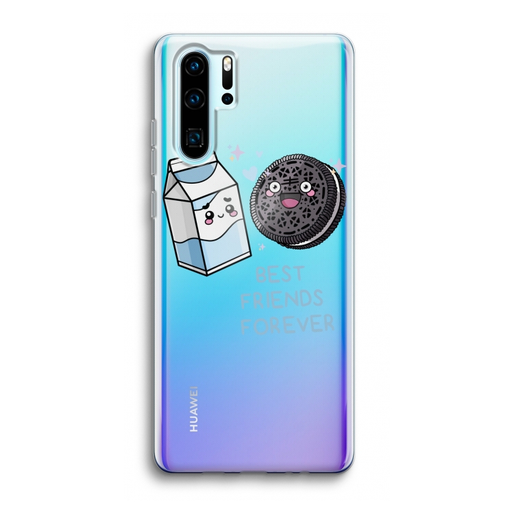 Best Friend Forever: Huawei P30 Pro Transparant Hoesje