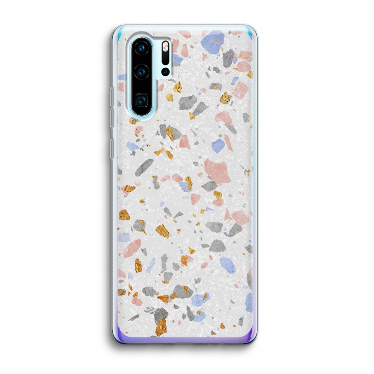 Terrazzo N°8: Huawei P30 Pro Transparant Hoesje