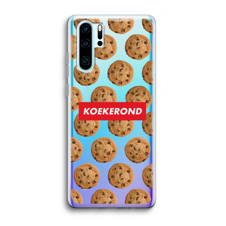 Koekerond: Huawei P30 Pro Transparant Hoesje