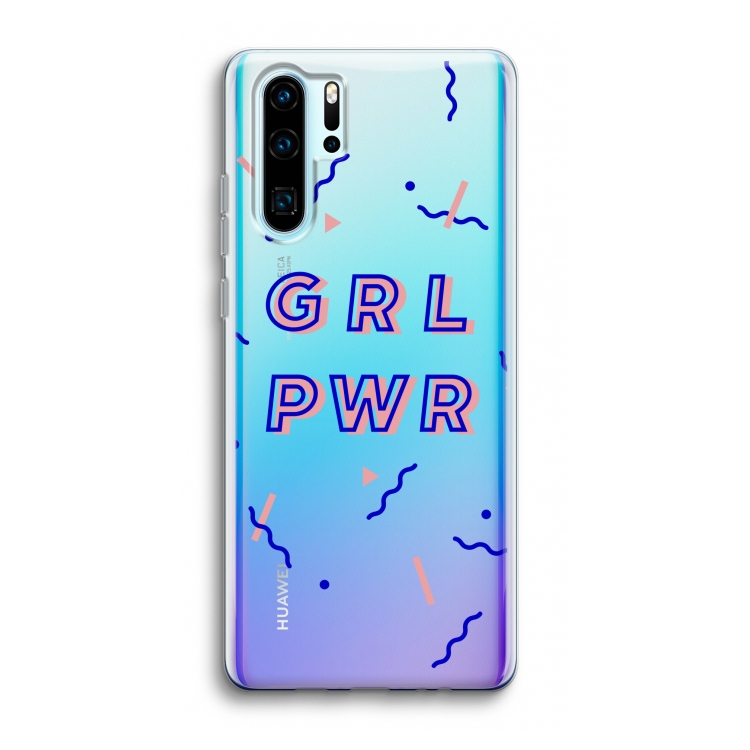 GRL PWR: Huawei P30 Pro Transparant Hoesje