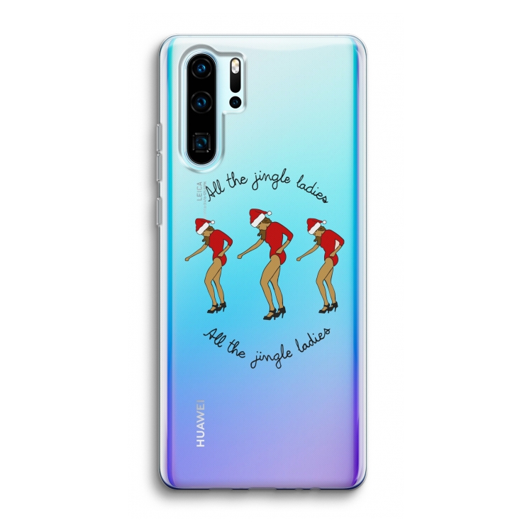 Jingle Ladies: Huawei P30 Pro Transparant Hoesje