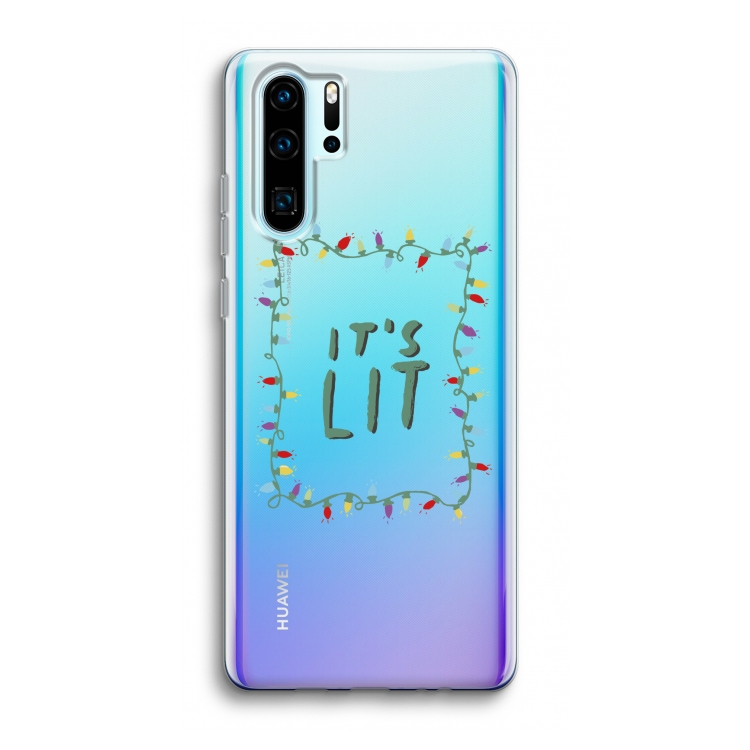 It's Lit: Huawei P30 Pro Transparant Hoesje