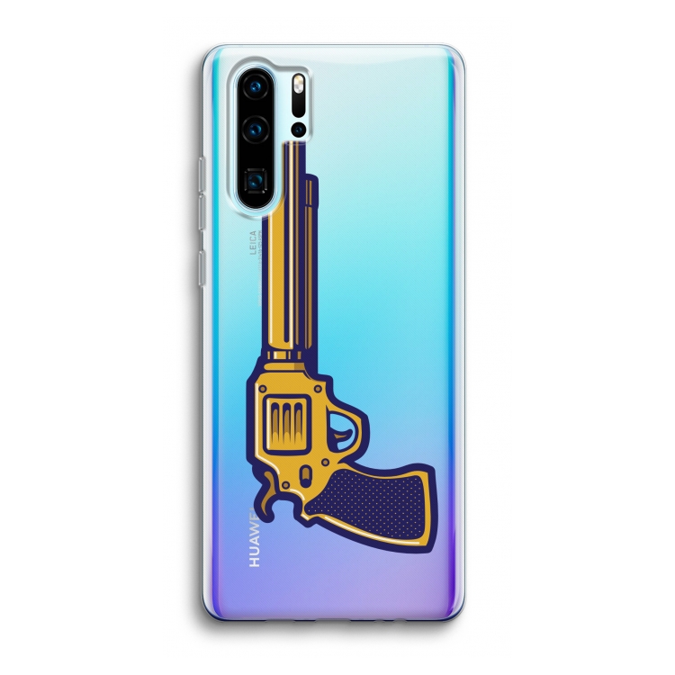 Pew Pew Pew: Huawei P30 Pro Transparant Hoesje