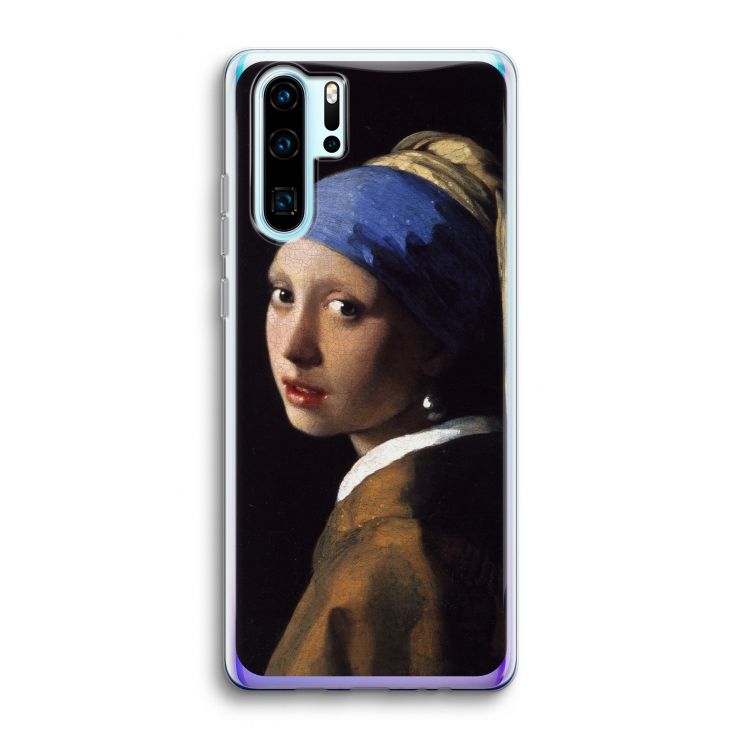 The Pearl Earring: Huawei P30 Pro Transparant Hoesje
