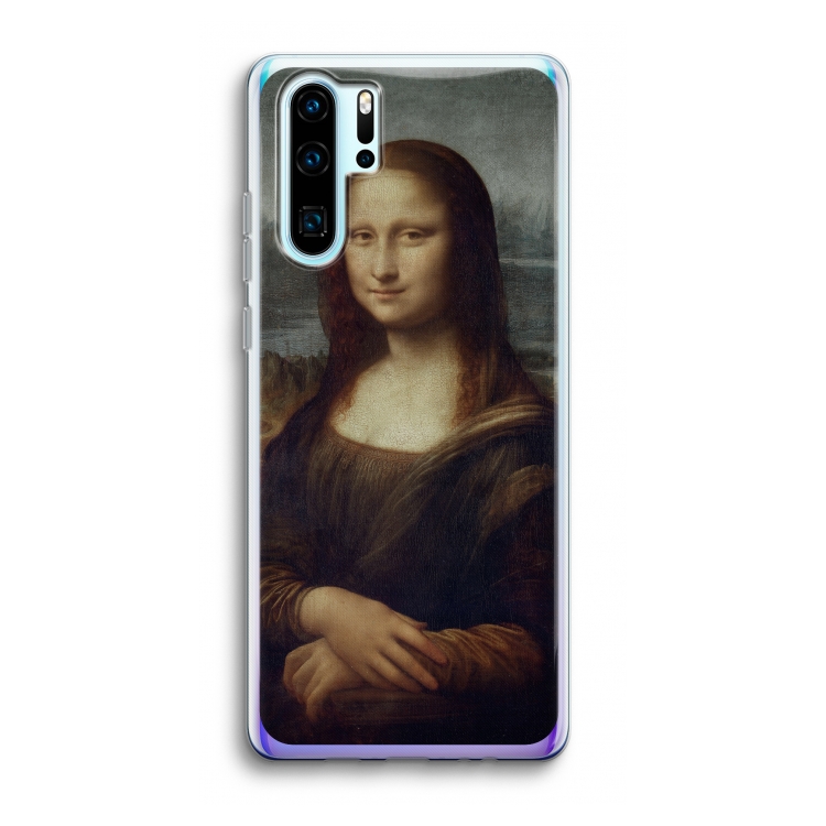 Mona Lisa: Huawei P30 Pro Transparant Hoesje
