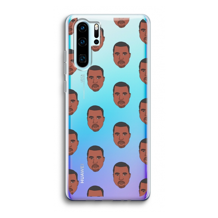 Kanye Call Me?: Huawei P30 Pro Transparant Hoesje