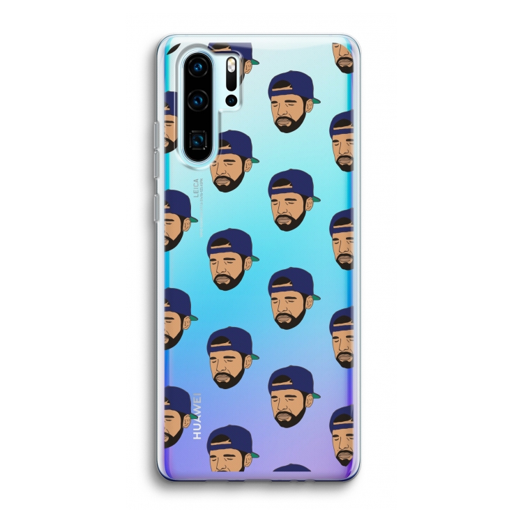 Drake Away: Huawei P30 Pro Transparant Hoesje