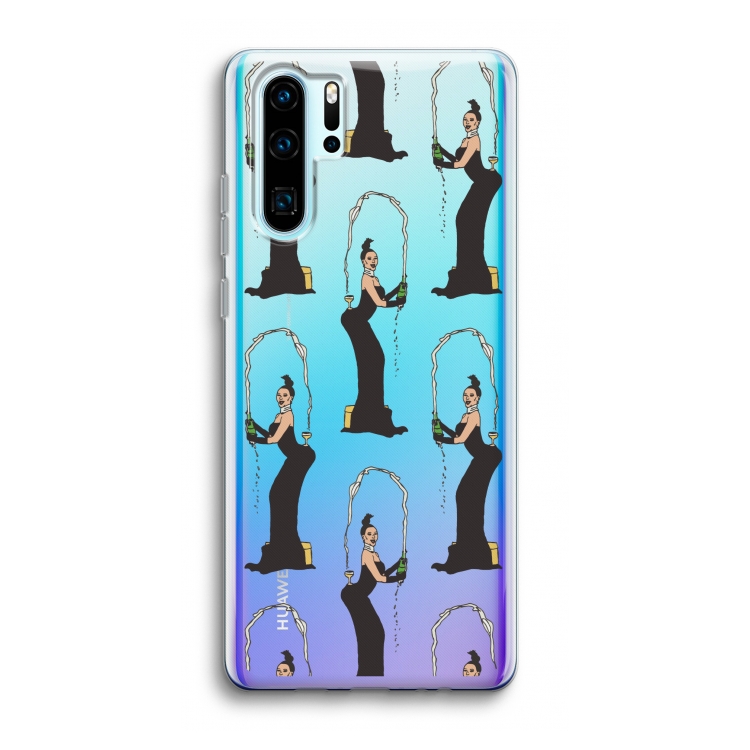 Pop Some Kim: Huawei P30 Pro Transparant Hoesje