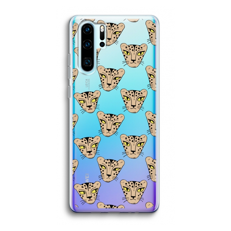 Tijger: Huawei P30 Pro Transparant Hoesje