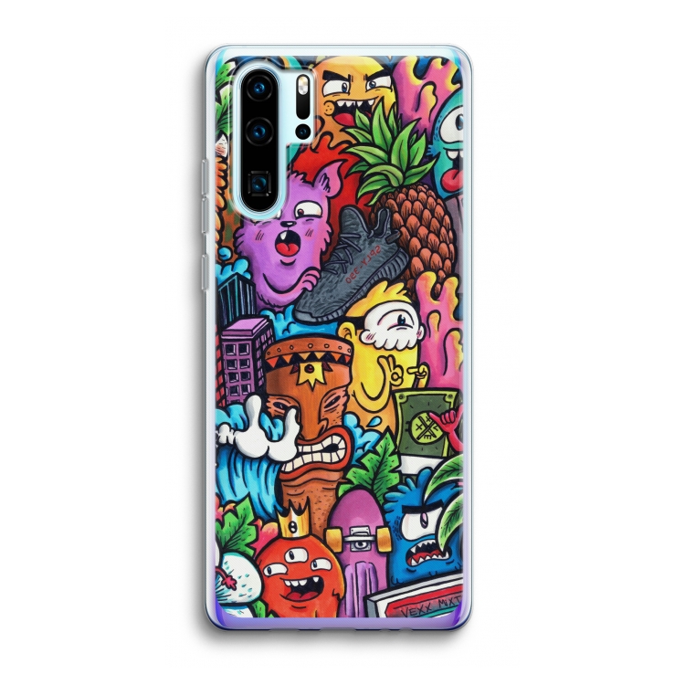 Vexx Mixtape: Huawei P30 Pro Transparant Hoesje
