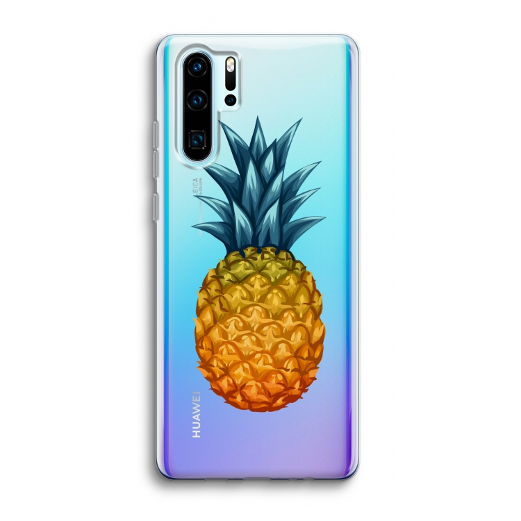 Grote ananas: Huawei P30 Pro Transparant Hoesje