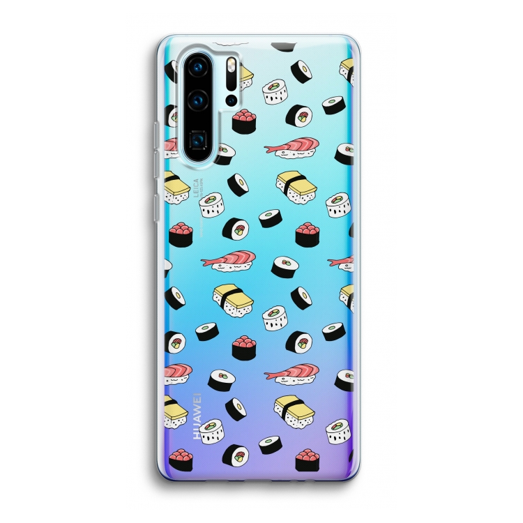 Sushi time: Huawei P30 Pro Transparant Hoesje