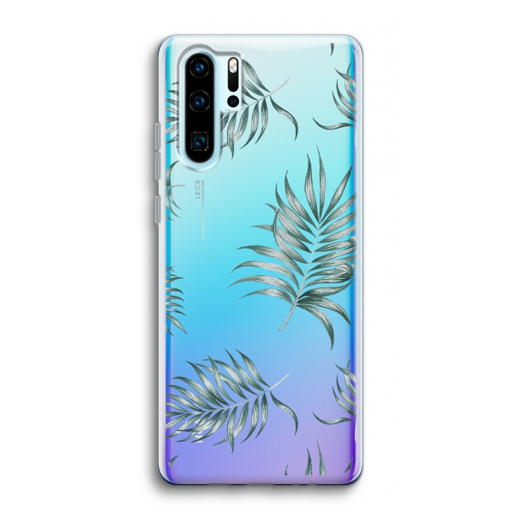Simple leaves: Huawei P30 Pro Transparant Hoesje