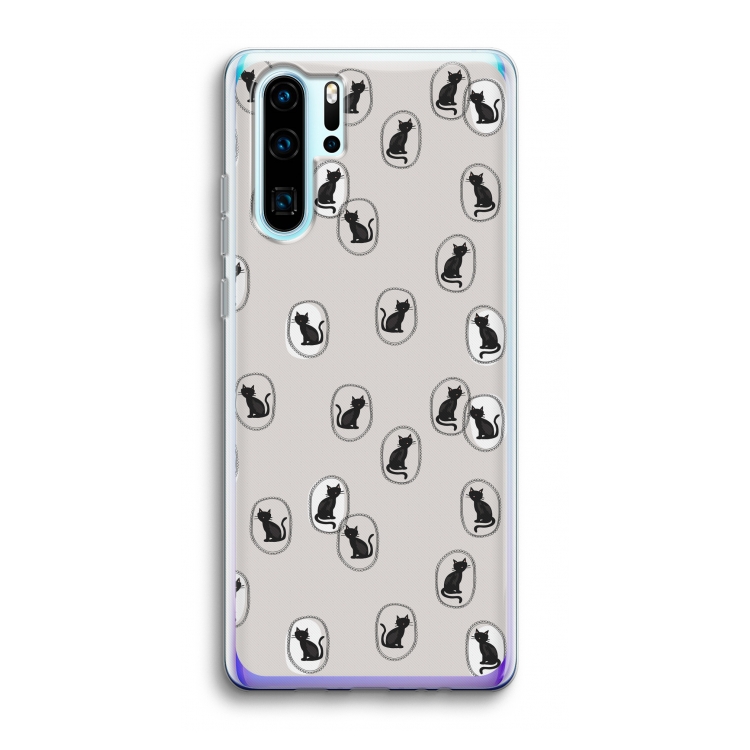 Miauw: Huawei P30 Pro Transparant Hoesje