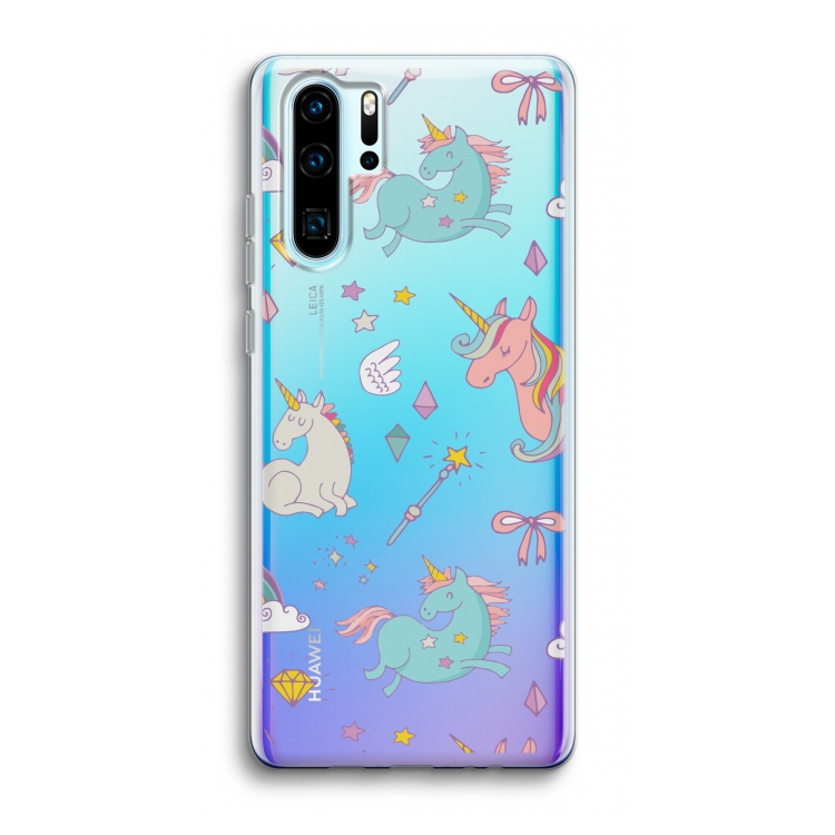 Fantasiewereld: Huawei P30 Pro Transparant Hoesje