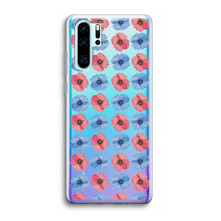 Klaproosjes: Huawei P30 Pro Transparant Hoesje