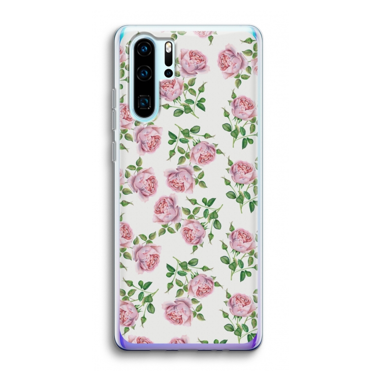 Kleine roosjes: Huawei P30 Pro Transparant Hoesje