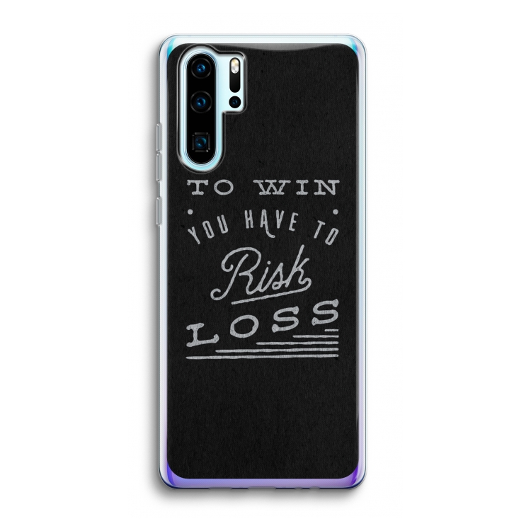 Risk loss: Huawei P30 Pro Transparant Hoesje