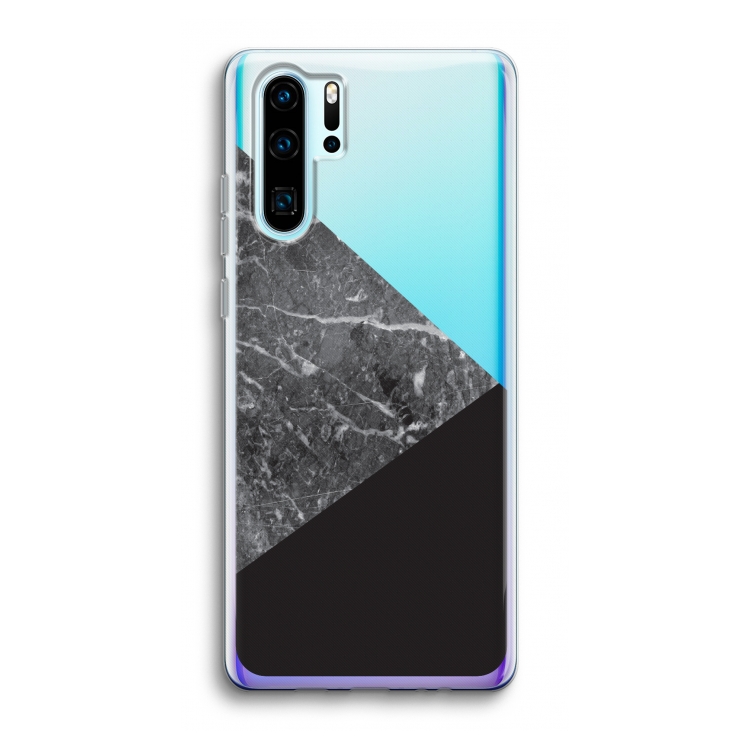 Combinatie marmer: Huawei P30 Pro Transparant Hoesje