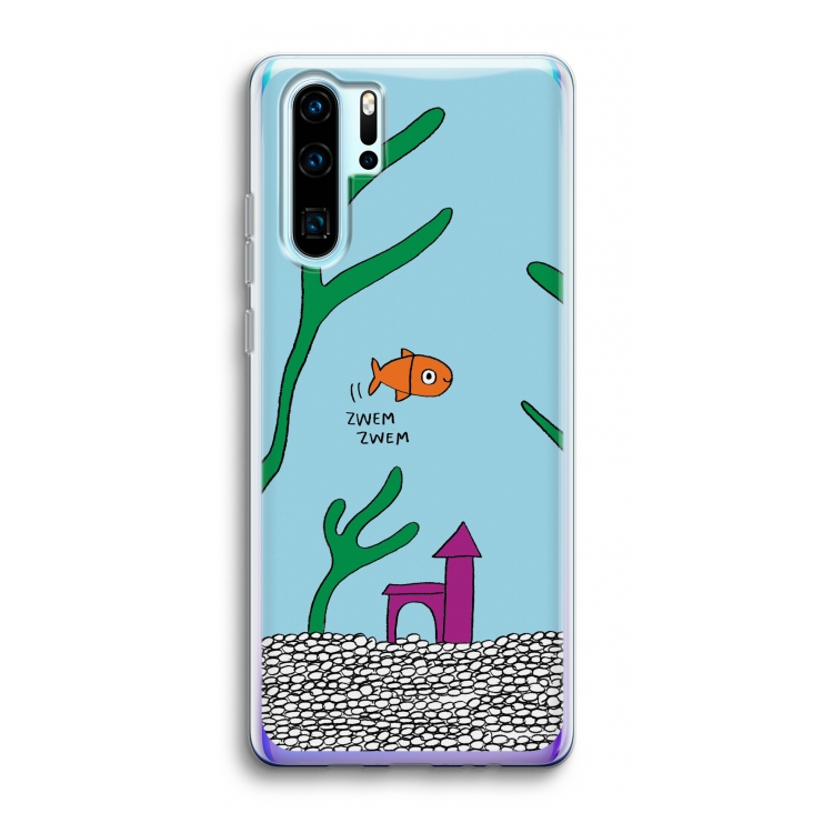 Aquarium: Huawei P30 Pro Transparant Hoesje