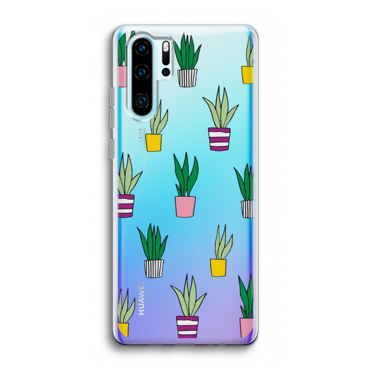 Sanseveria: Huawei P30 Pro Transparant Hoesje