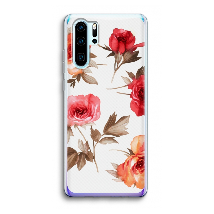 Roosjes: Huawei P30 Pro Transparant Hoesje