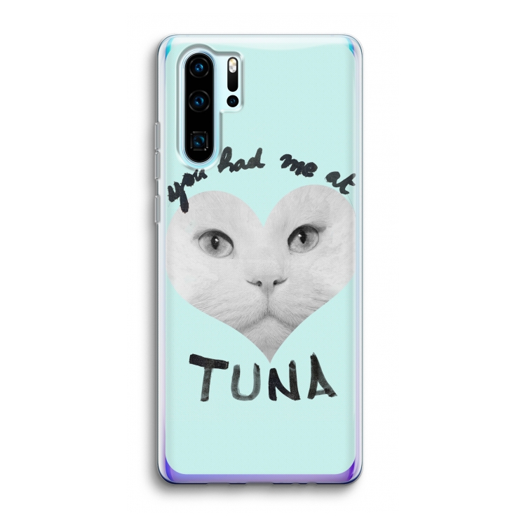 You had me at tuna: Huawei P30 Pro Transparant Hoesje