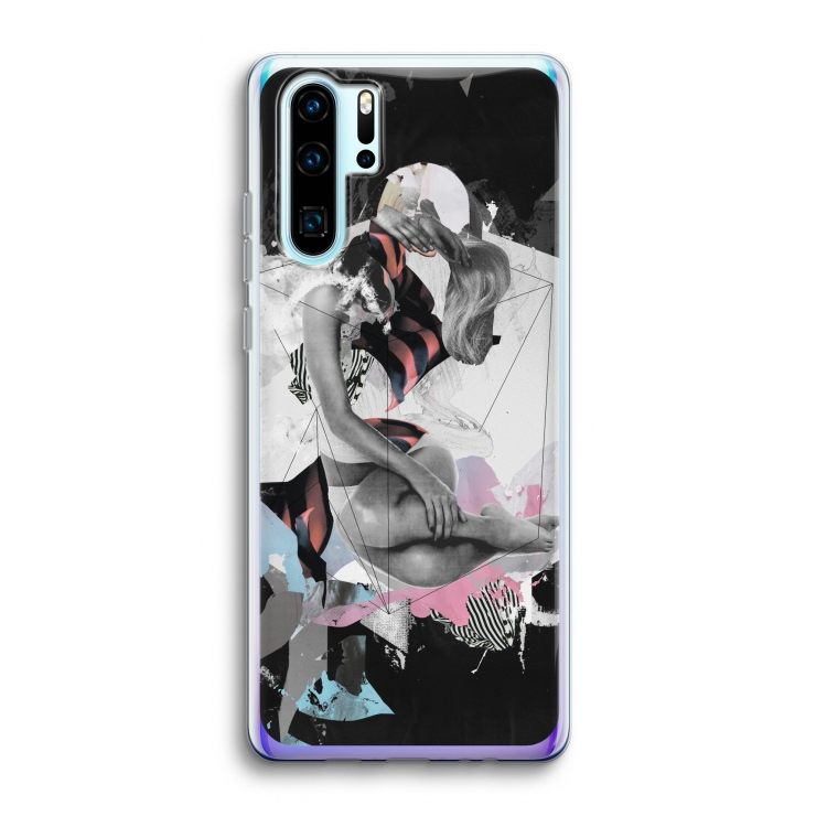 Camouflage de sommeil: Huawei P30 Pro Transparant Hoesje