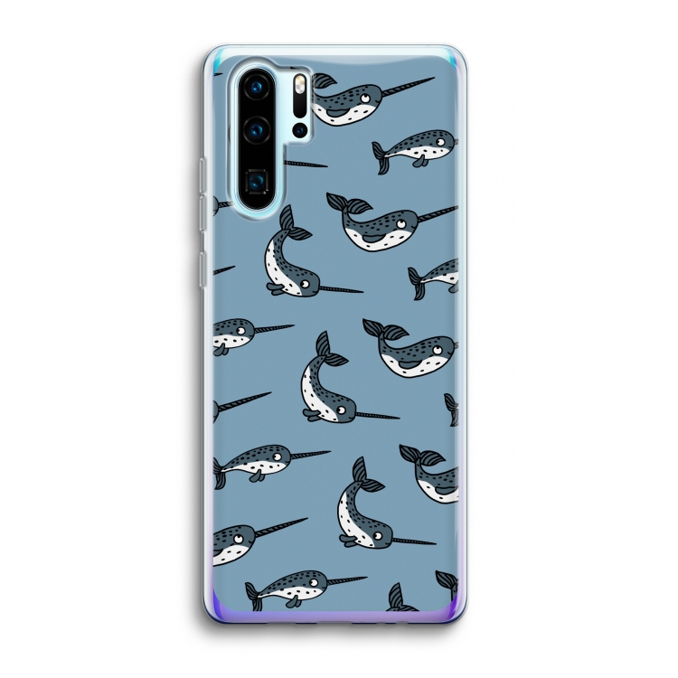 Narwhal: Huawei P30 Pro Transparant Hoesje