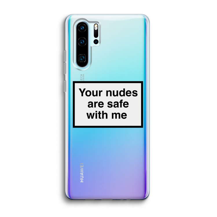 Safe with me: Huawei P30 Pro Transparant Hoesje