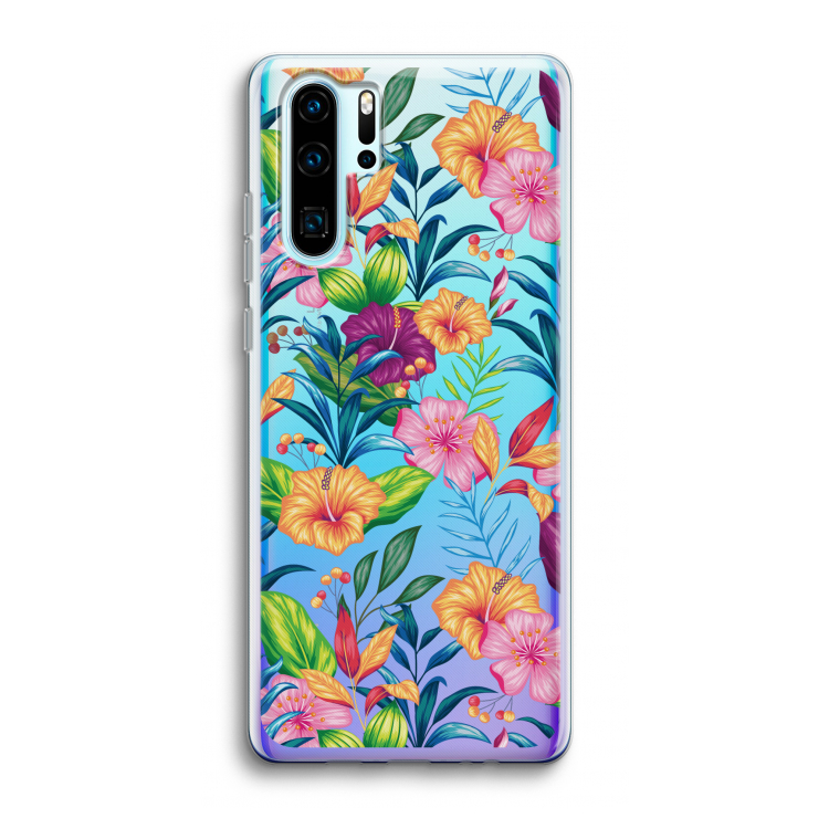 Tropisch 2: Huawei P30 Pro Transparant Hoesje