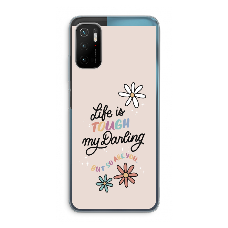 Tough Life: Xiaomi Poco M3 Pro 5G Transparant Hoesje