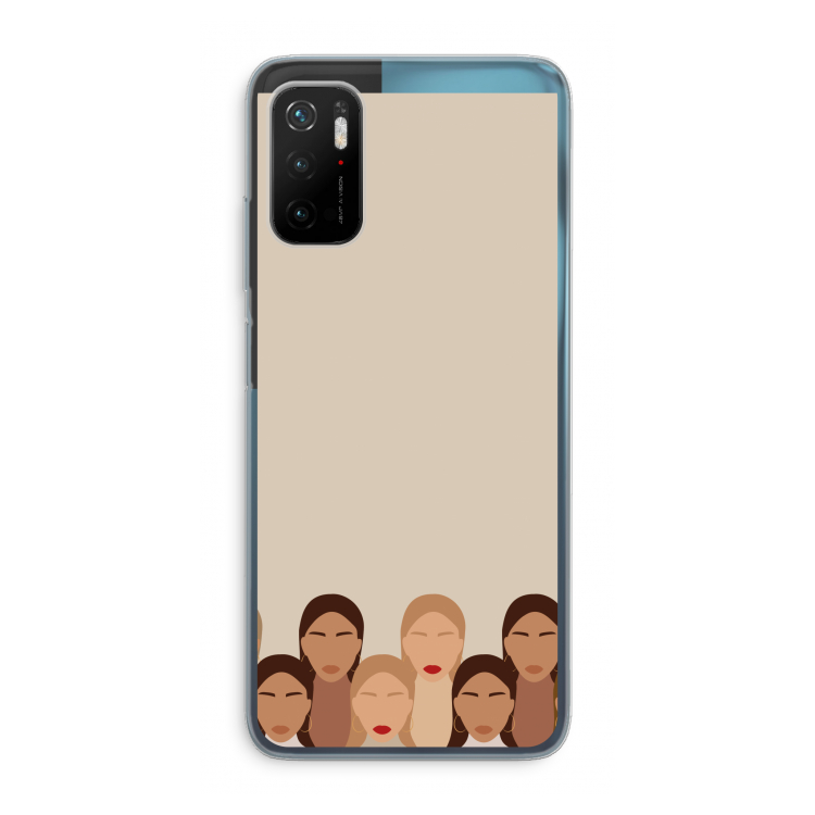 Girls girls girls: Xiaomi Poco M3 Pro 5G Transparant Hoesje